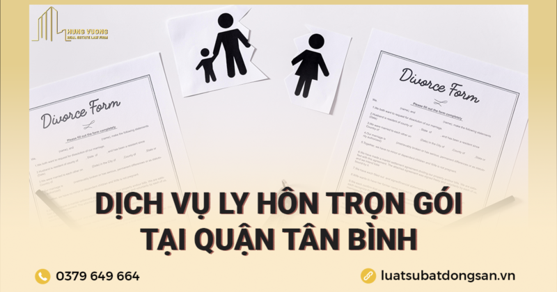 Dịch vụ ly hôn trọn gói tại Quận Tân Bình