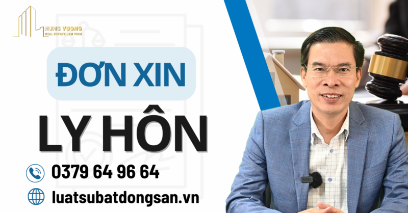 Đơn xin ly hôn - Luật sư tư vấn ly hôn